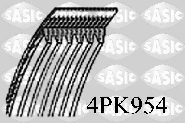 SASIC 4PK954 V-ribbed belt