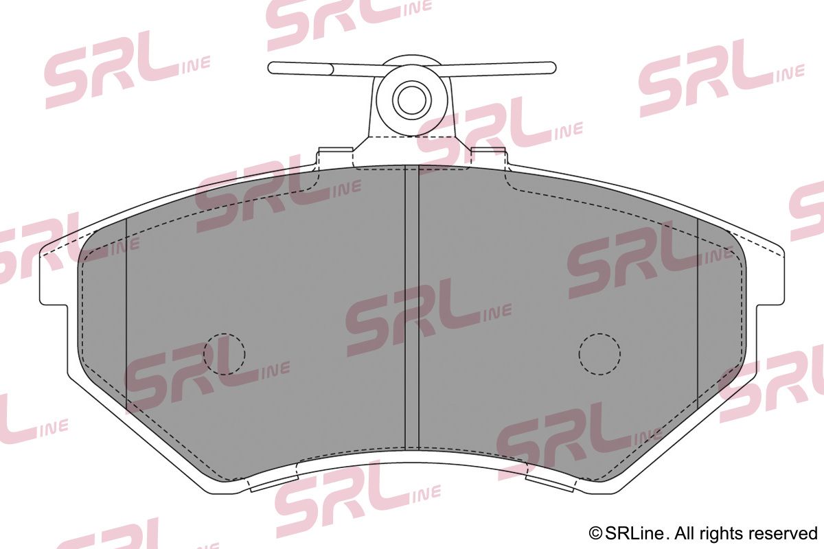 SRLINE S70-0005 Brake pad set, disc brake