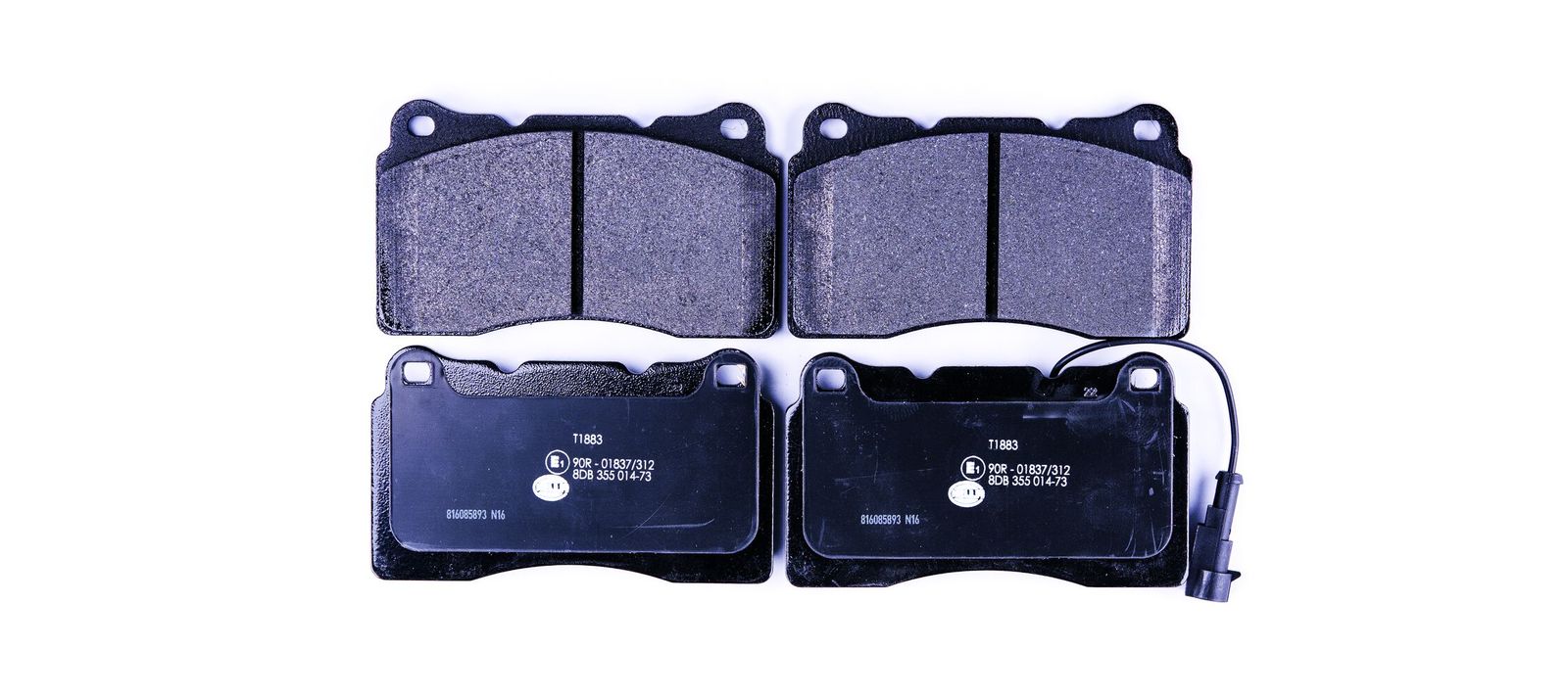HELLA 8DB 355 014-731 Brake pad set, disc brake