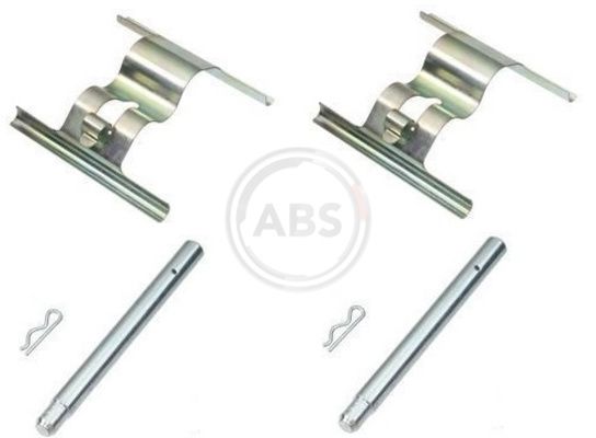 A.B.S. 1660Q Priedų komplektas, diskinių stabdžių trinkelės