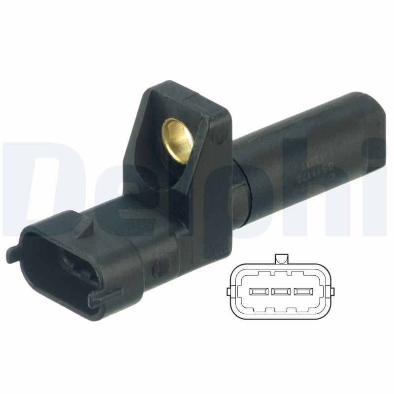 Sensor, crankshaft pulse