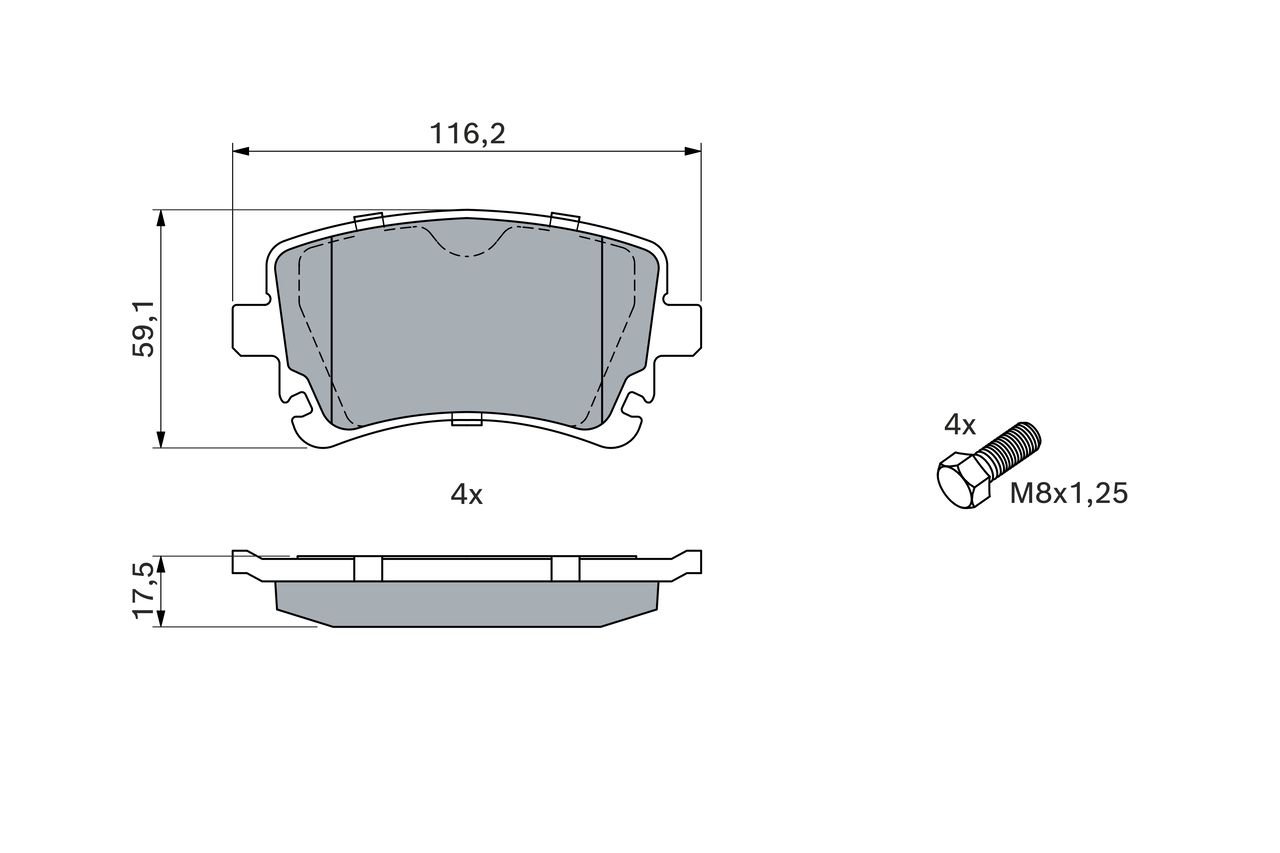 Brake Pad Set, disc brake-4