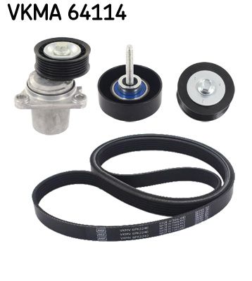 SKF VERTEVO VKMA 64114 V-ribbed belt set
