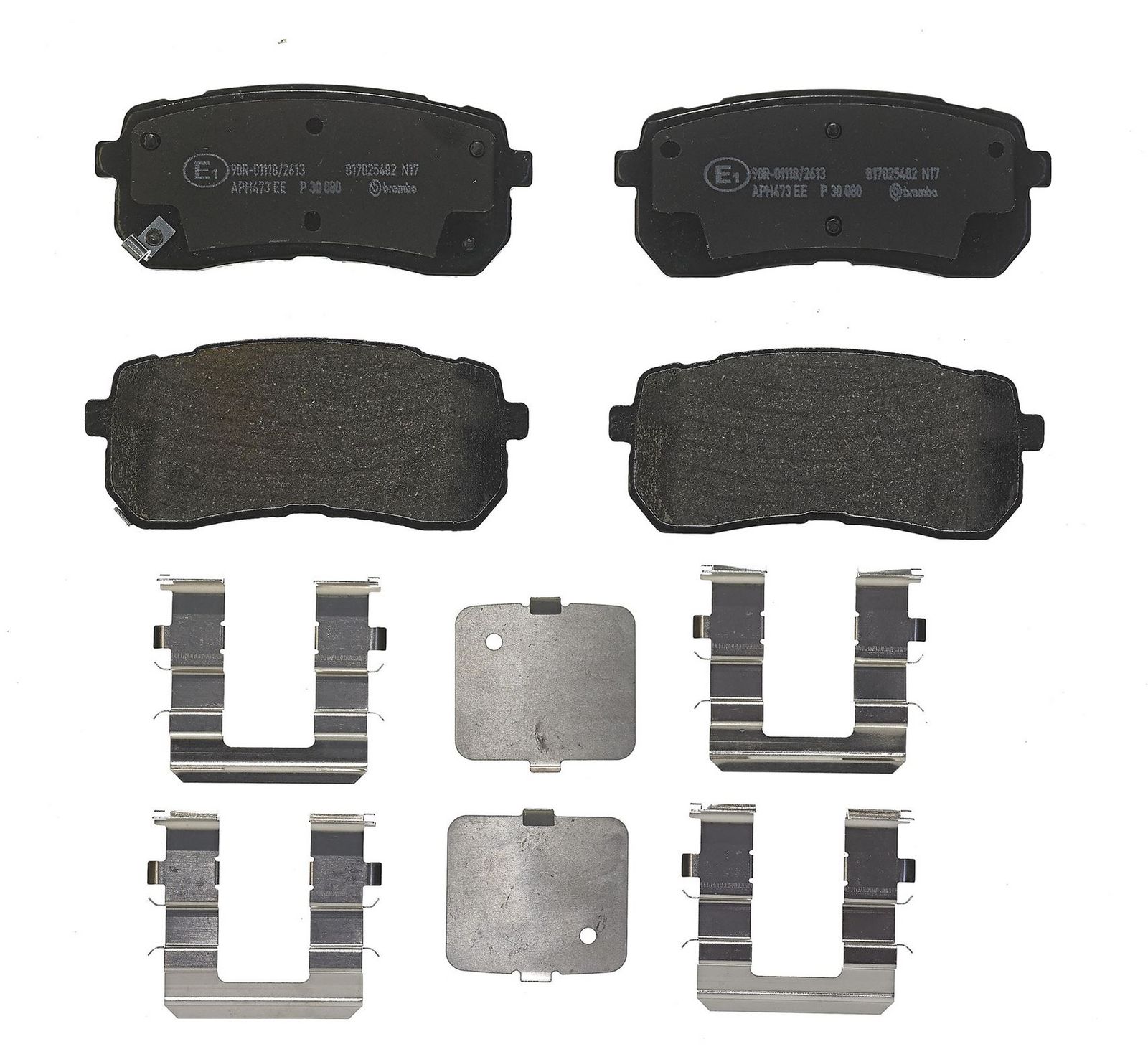 BREMBO P 30 080 Brake pad set, disc brake