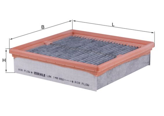 KNECHT LAK 148 Filter, cabin air