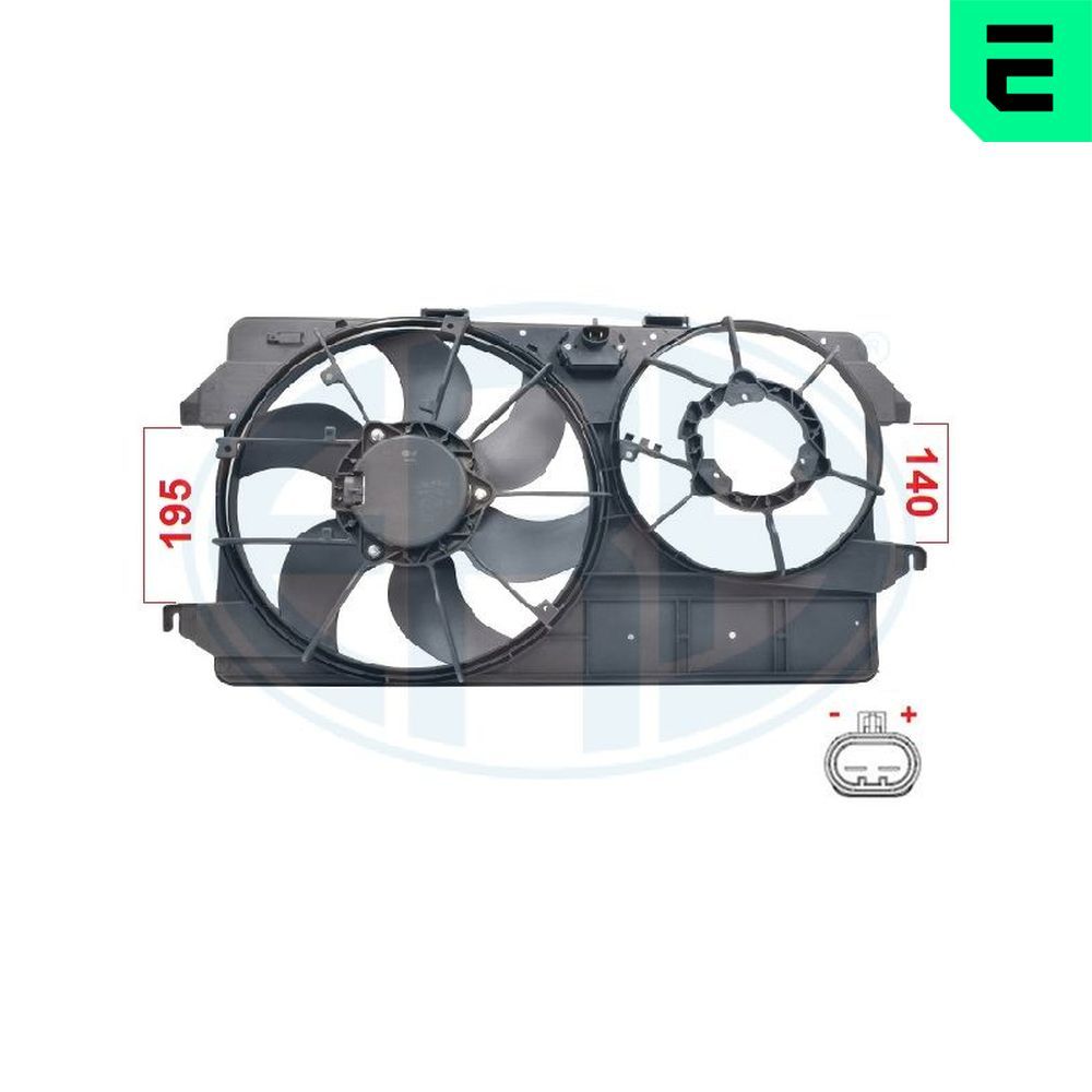ERA 352124 Fan, engine cooling