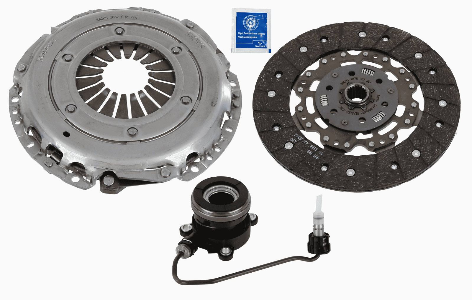 SACHS 3000 990 573 Clutch kit