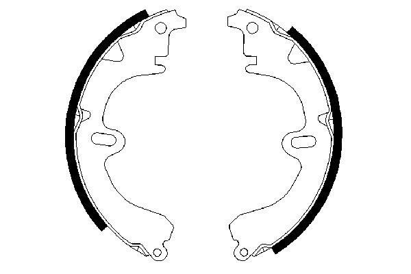 Brake Shoe Set-4