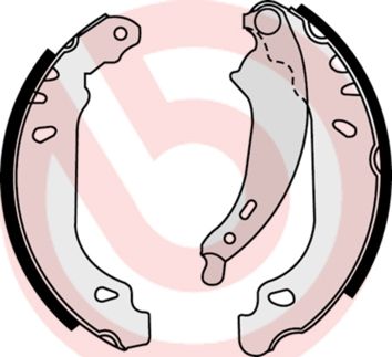 BREMBO S 68 524 Brake shoe set