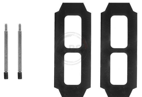 priedų komplektas, diskinių stabdžių trinkelės