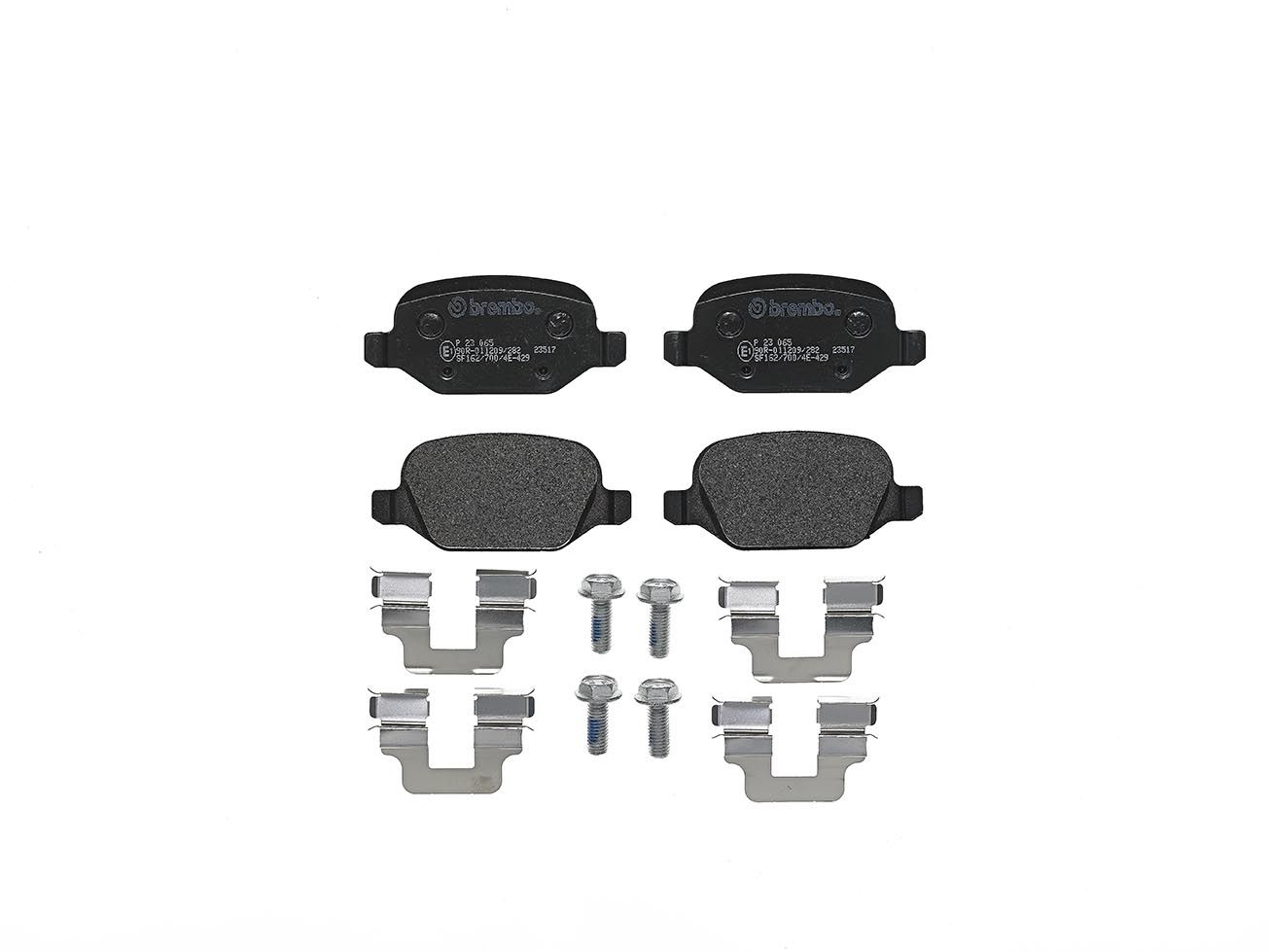 BREMBO P 23 065 Brake pad set, disc brake