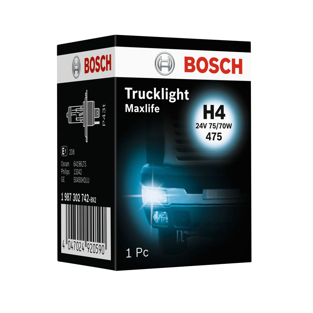 BOSCH 1 987 302 742 Bulb, high beam headlight