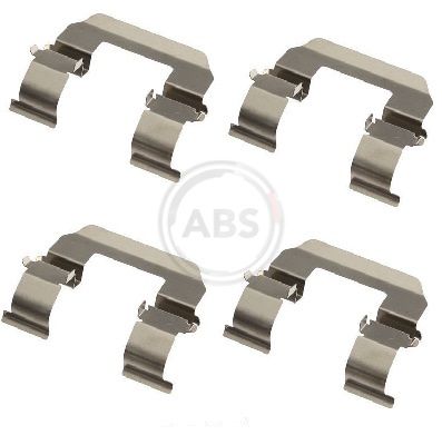 priedų komplektas, diskinių stabdžių trinkelės