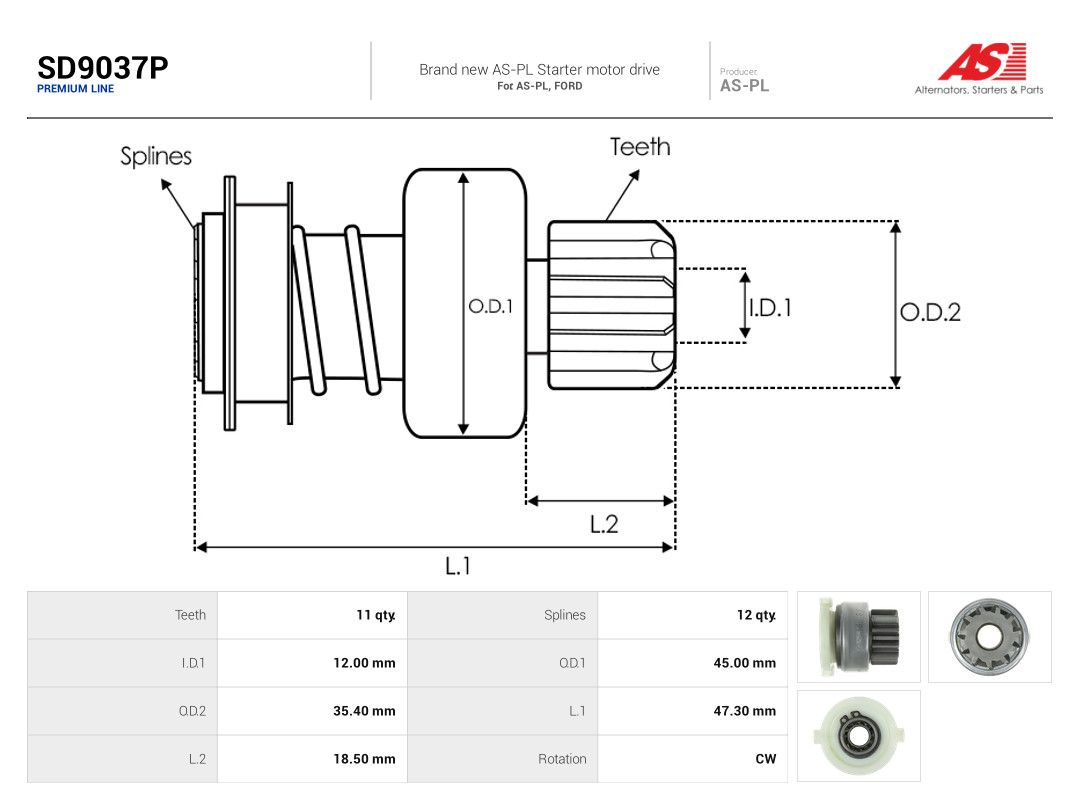 Freewheel Gear, starter-3