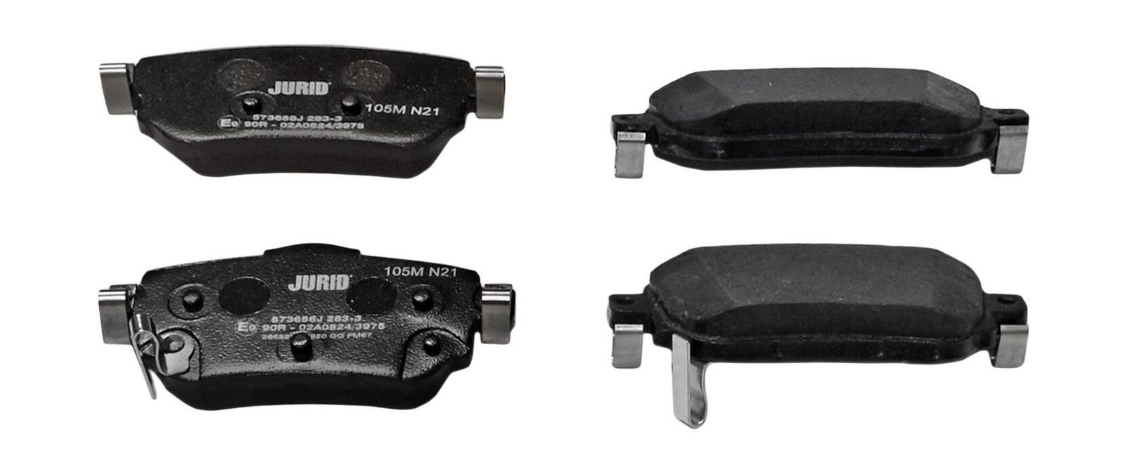 JURID 573658J Brake pad set, disc brake