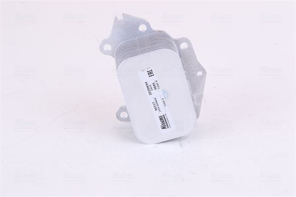 NISSENS 90717 Oil cooler, engine oil