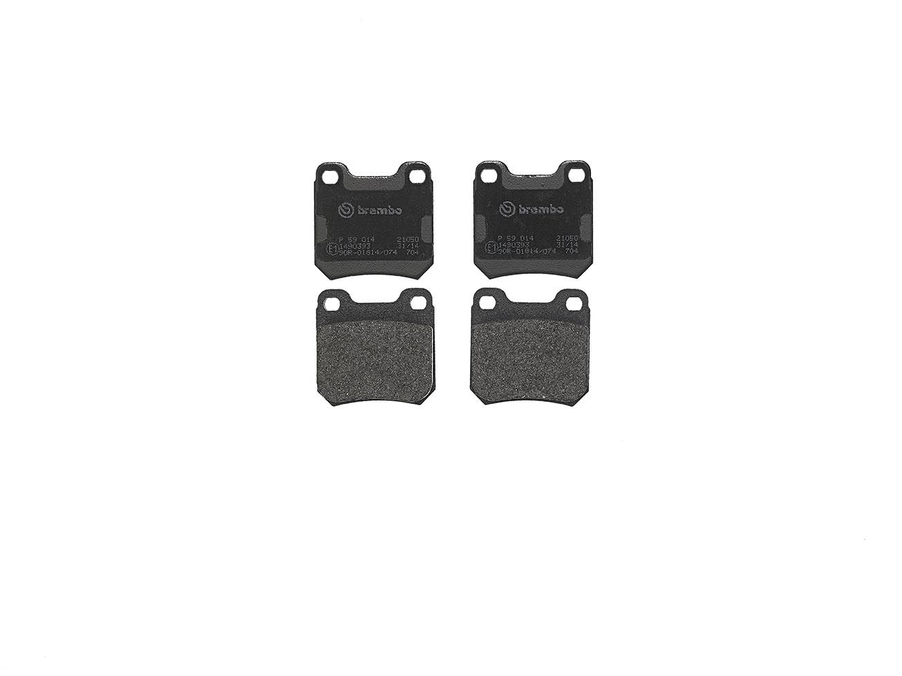 BREMBO P 59 014 Brake pad set, disc brake