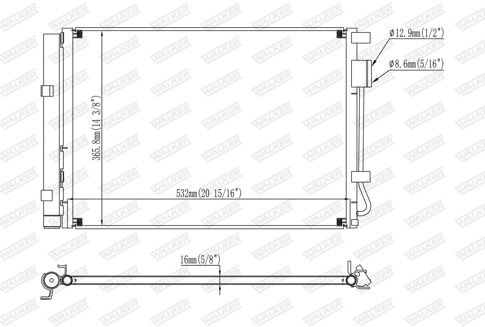 Condenser, air conditioning-6