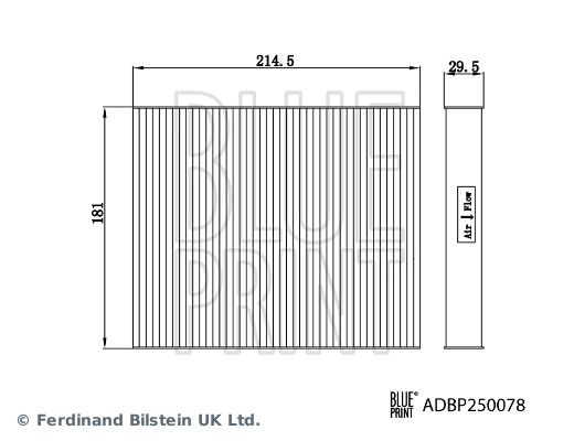 Filter, cabin air-1