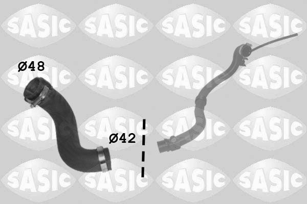 SASIC 3334065 Charge air hose