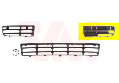 VAN WEZEL 5888591 Ventilation grille, bumper