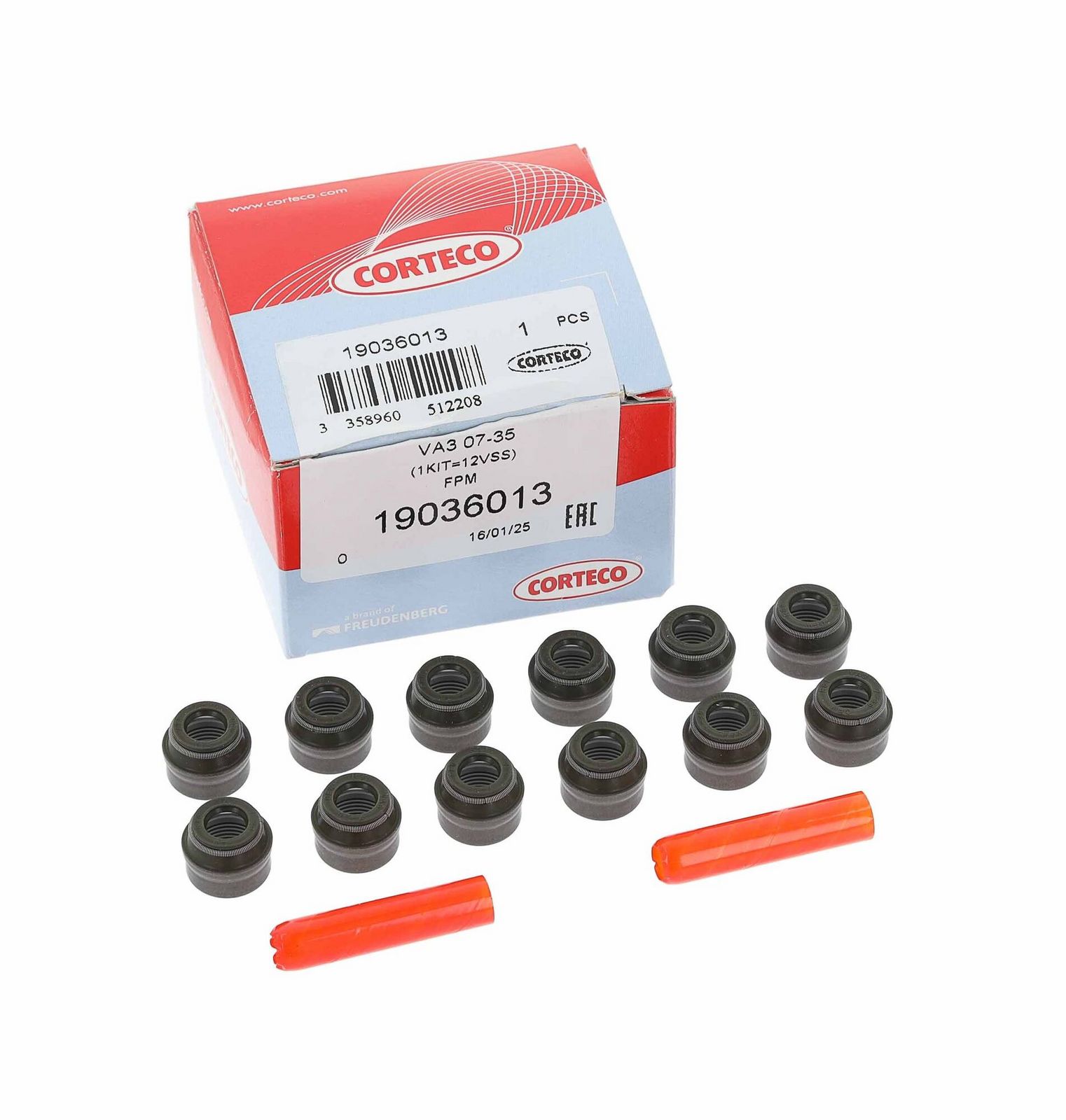 CORTECO 19036013 Seal set, valve stem
