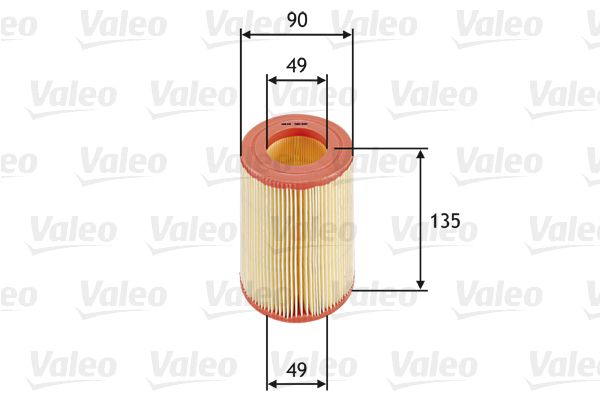 VALEO 585660 Oro filtras