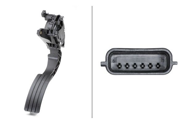 Sensor, accelerator pedal position