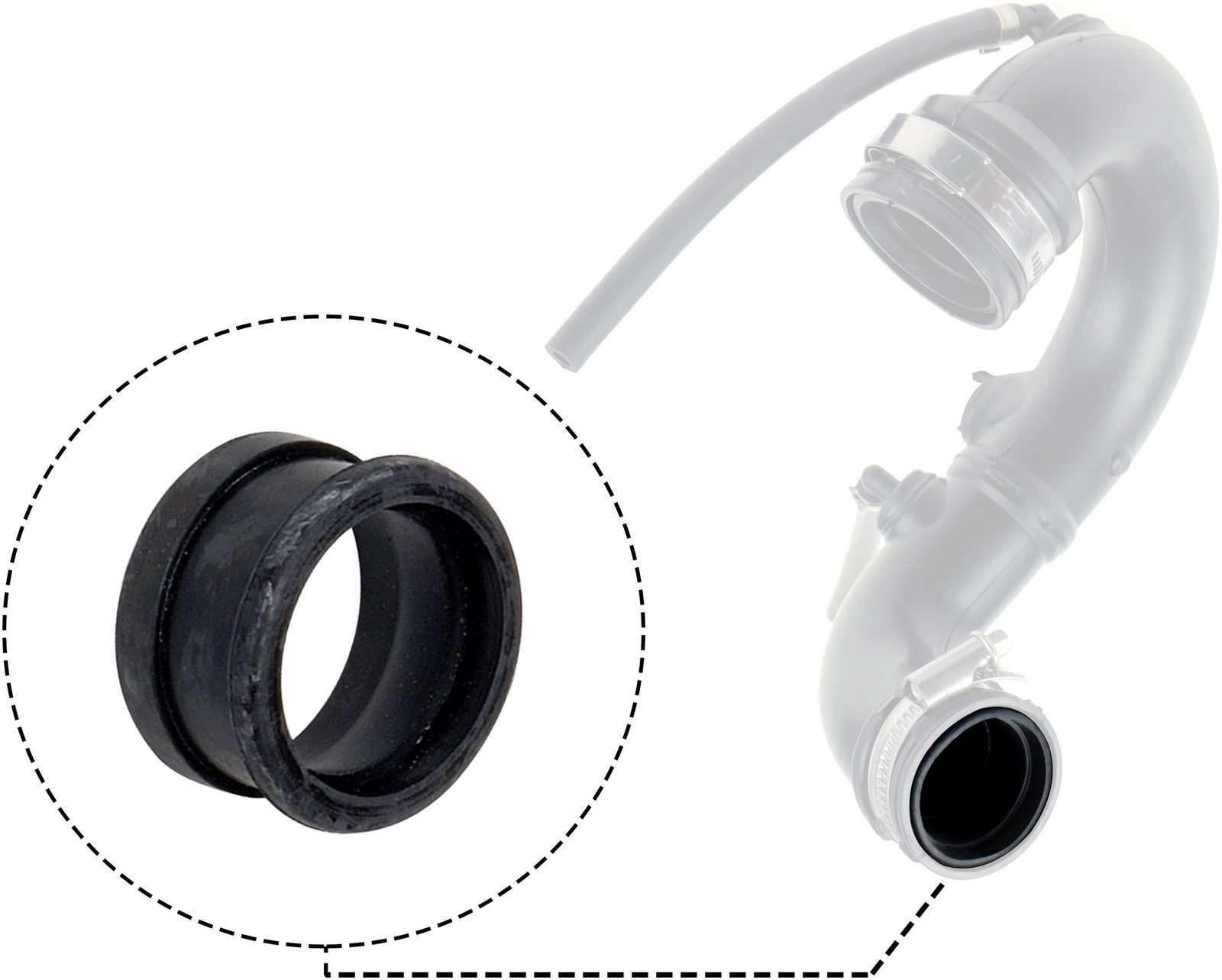 Seal Ring, charge air hose