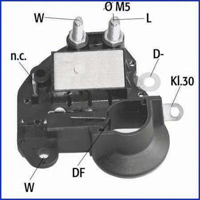 HÜCO 130796 Alternator regulator