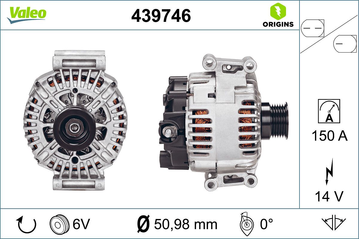 VALEO 439746 Alternator