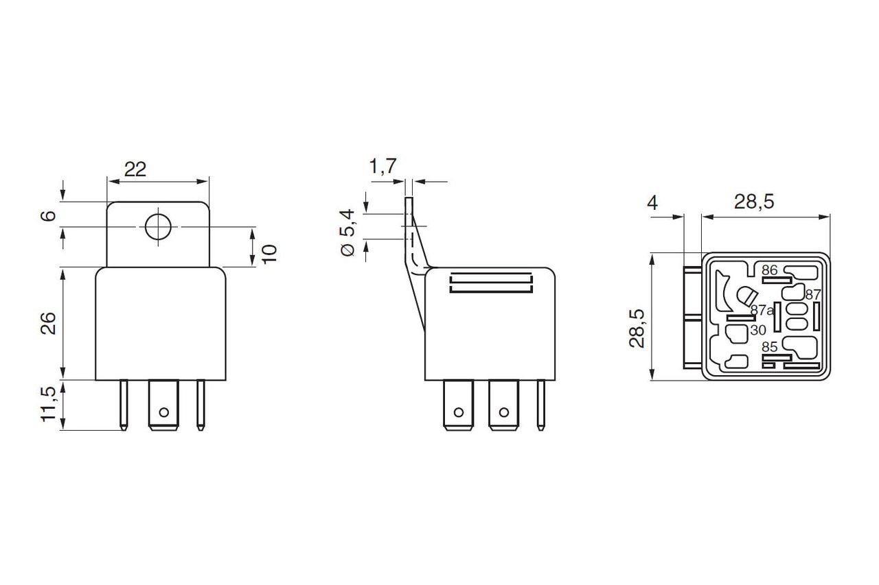Relay, main current-5