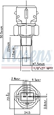 Sensor, coolant temperature-5