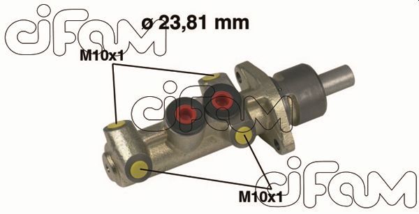 CIFAM 202-222 Brake master cylinder