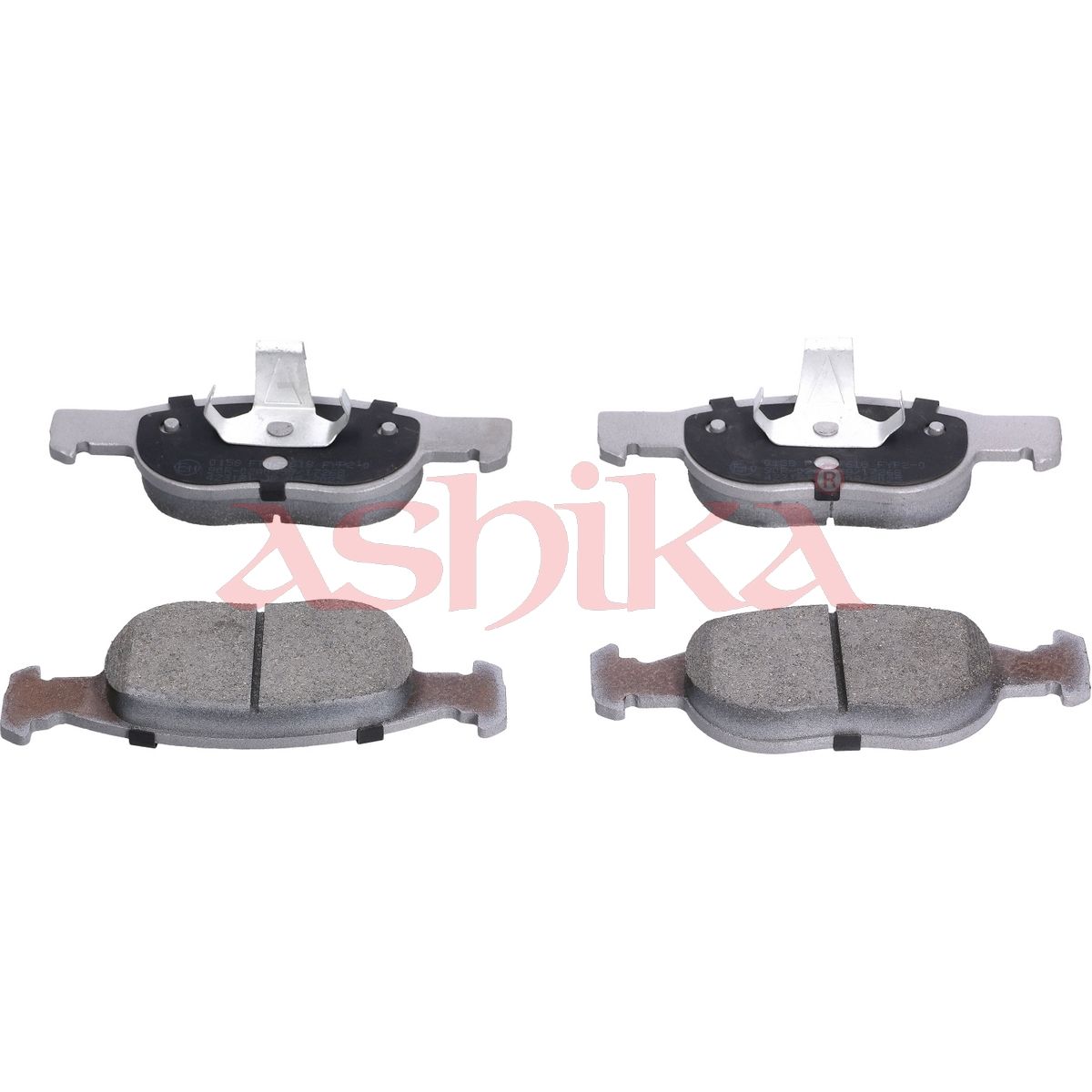 ASHIKA 50-00-0158 Brake pad set, disc brake