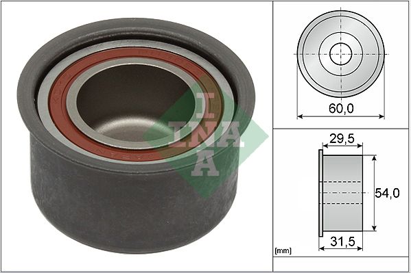 SCHAEFFLER INA 532 0459 10 Deflection pulley/guide pulley, timing belt