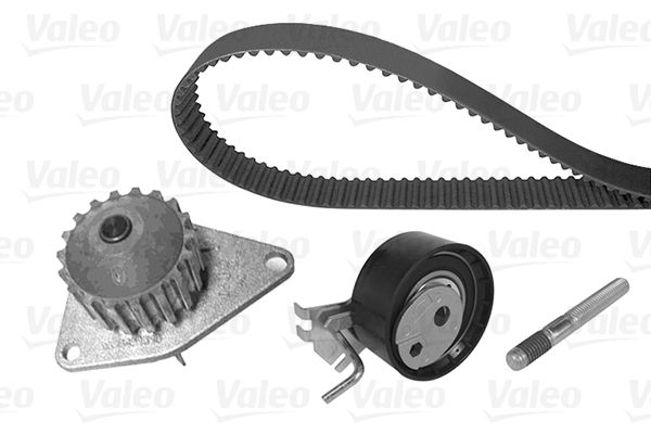 VALEO 614566 Water pump & timing belt kit