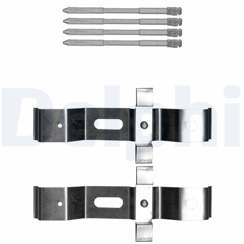 DELPHI LX0628 Accessory kit, disc brake pad