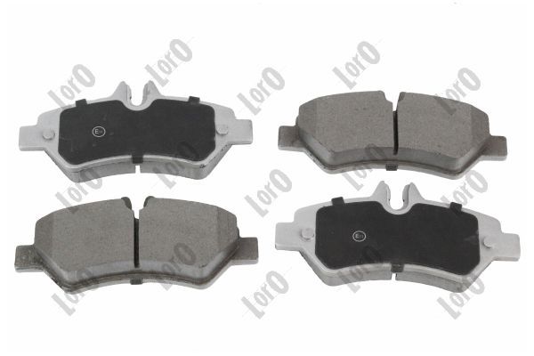 ABAKUS 231-02-043 Brake pad set, disc brake