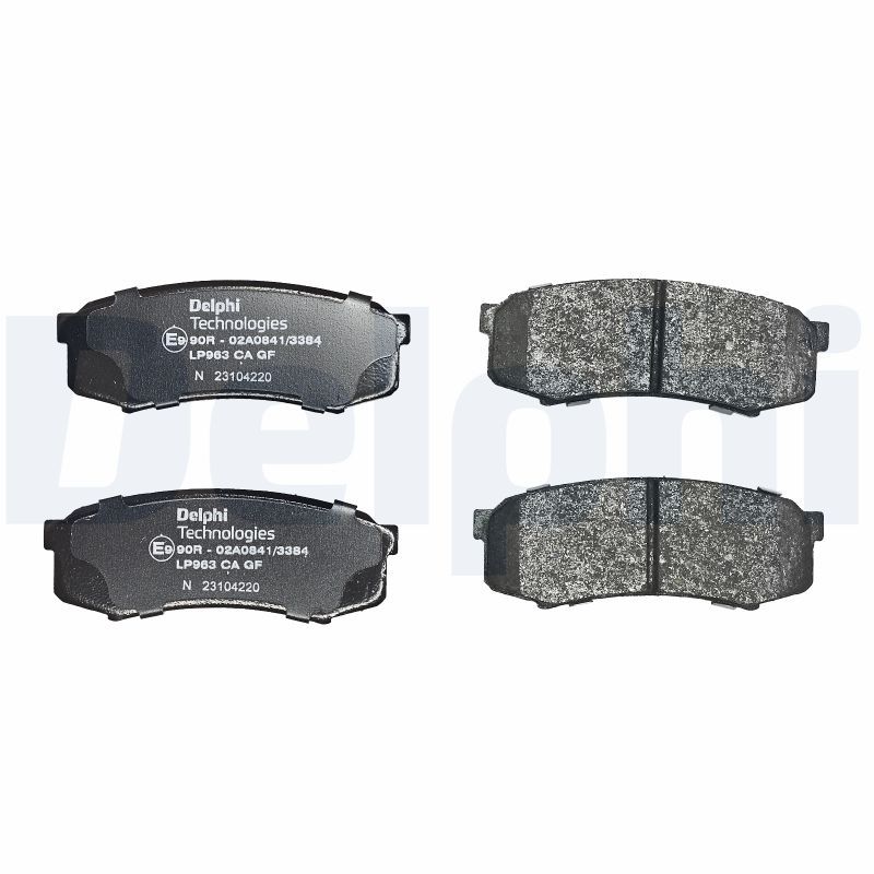 DELPHI LP963 Brake pad set, disc brake