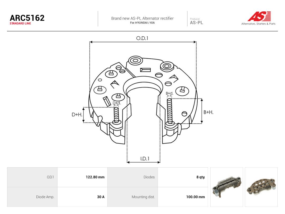 Rectifier, alternator-2