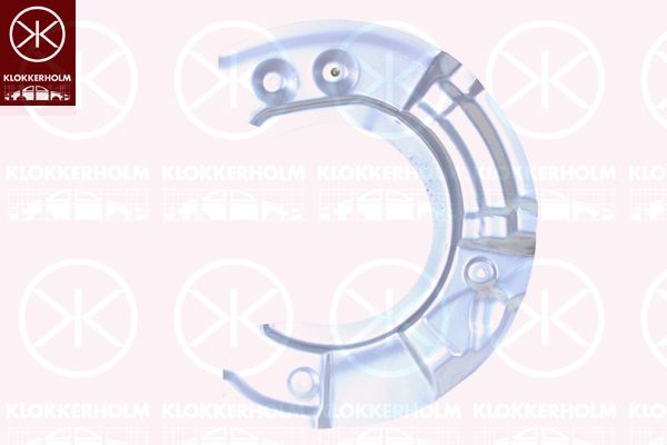 KLOKKERHOLM 0067378 Splash guard, brake disc