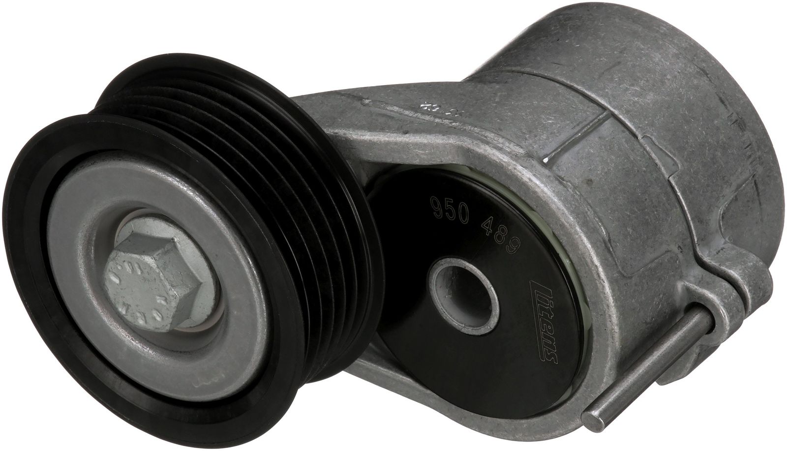 GATES T38450 Belt tensioner, v-ribbed belt
