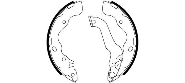 Brake Shoe Set-1