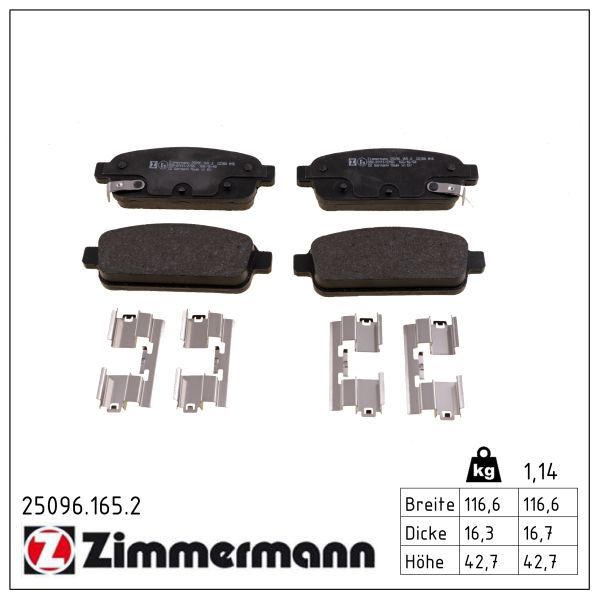 Brake Pad Set, disc brake-main