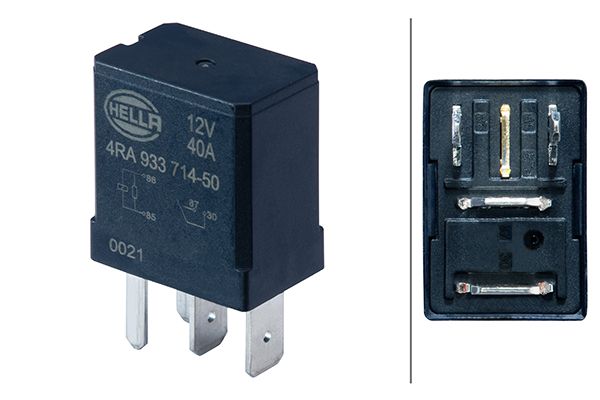 Relay, windscreen wiper interval