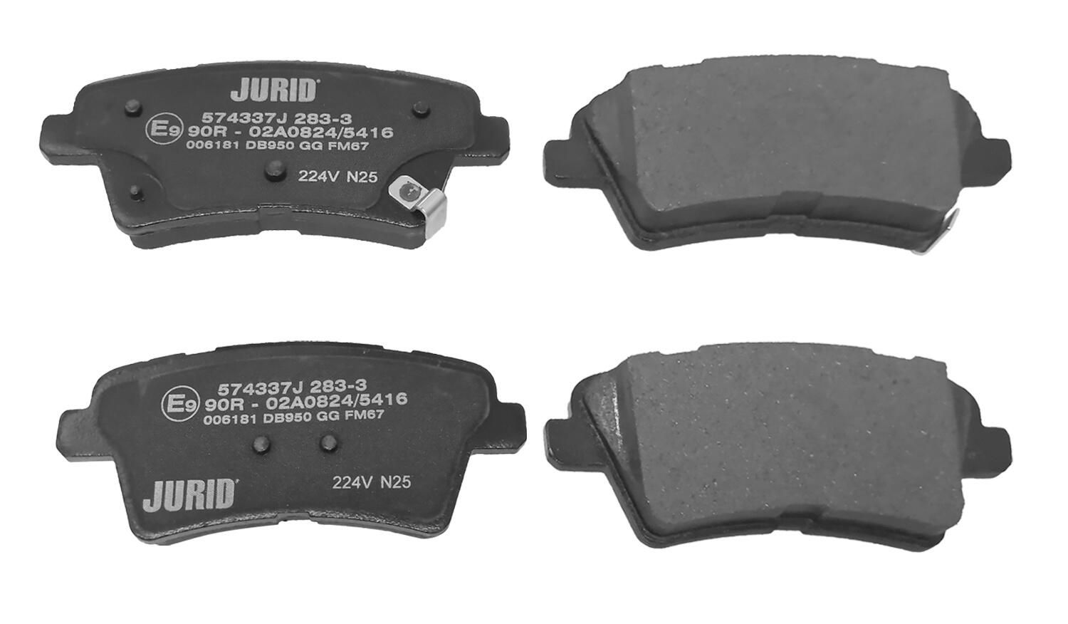 Brake Pad Set, disc brake-1