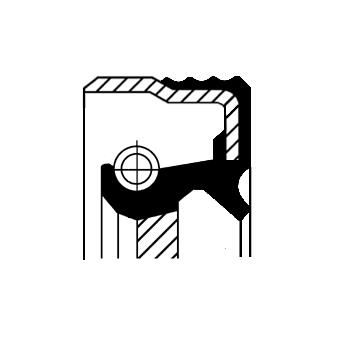 Shaft Seal, crankshaft-3
