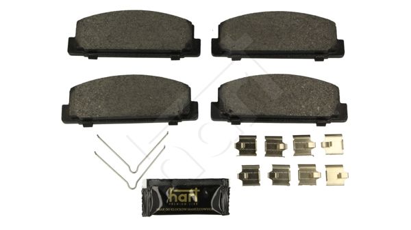 HART 249 184 Stabdžių trinkelių rinkinys, diskinis stabdys