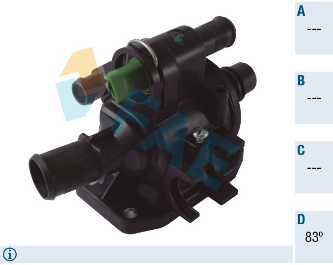FAE 5306383 Thermostat, coolant